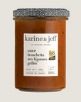 Sauce bruschetta aux légumes grillés