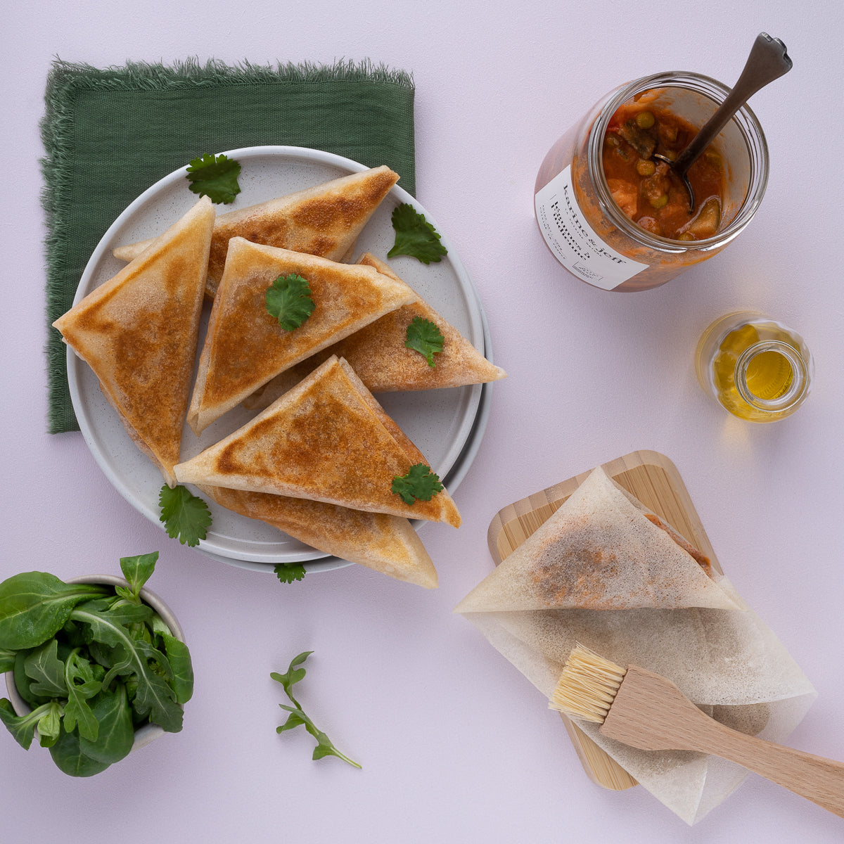 Idée recette : Samossas de légumes à l'indienne Image