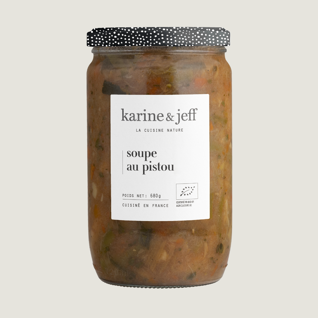 Soupe au pistou, recette bio Karine & Jeff