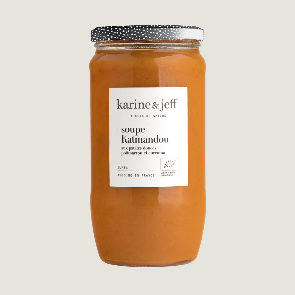 Soupe Katmandou - aux patates douces, potimarron et curcuma