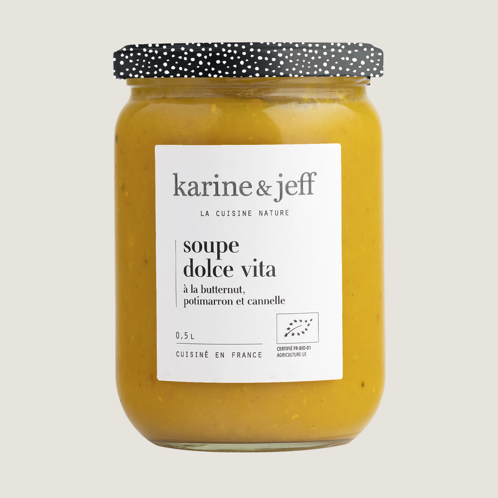 Soupe Dolce Vita - à la butternut, potimarron et cannelle