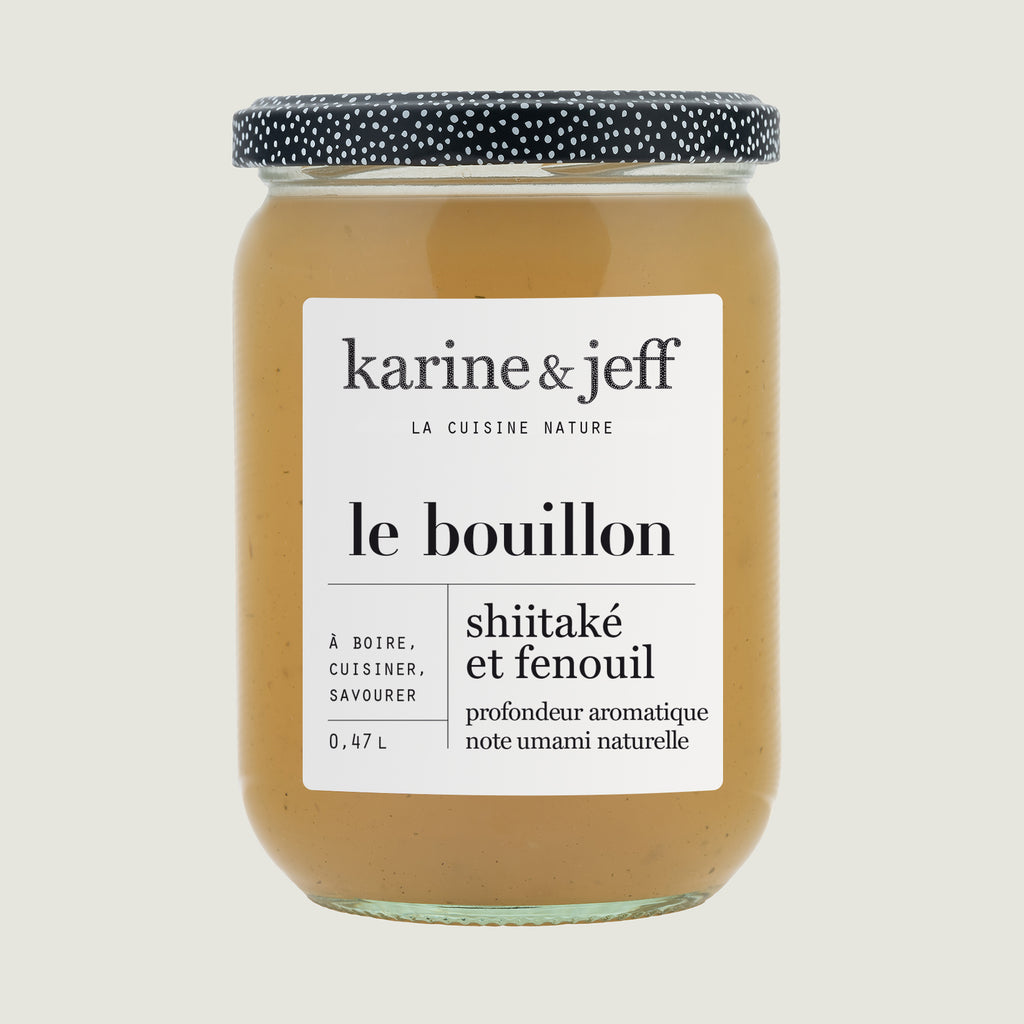 Le bouillon - shiitaké et fenouil