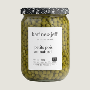 Petits pois au naturel