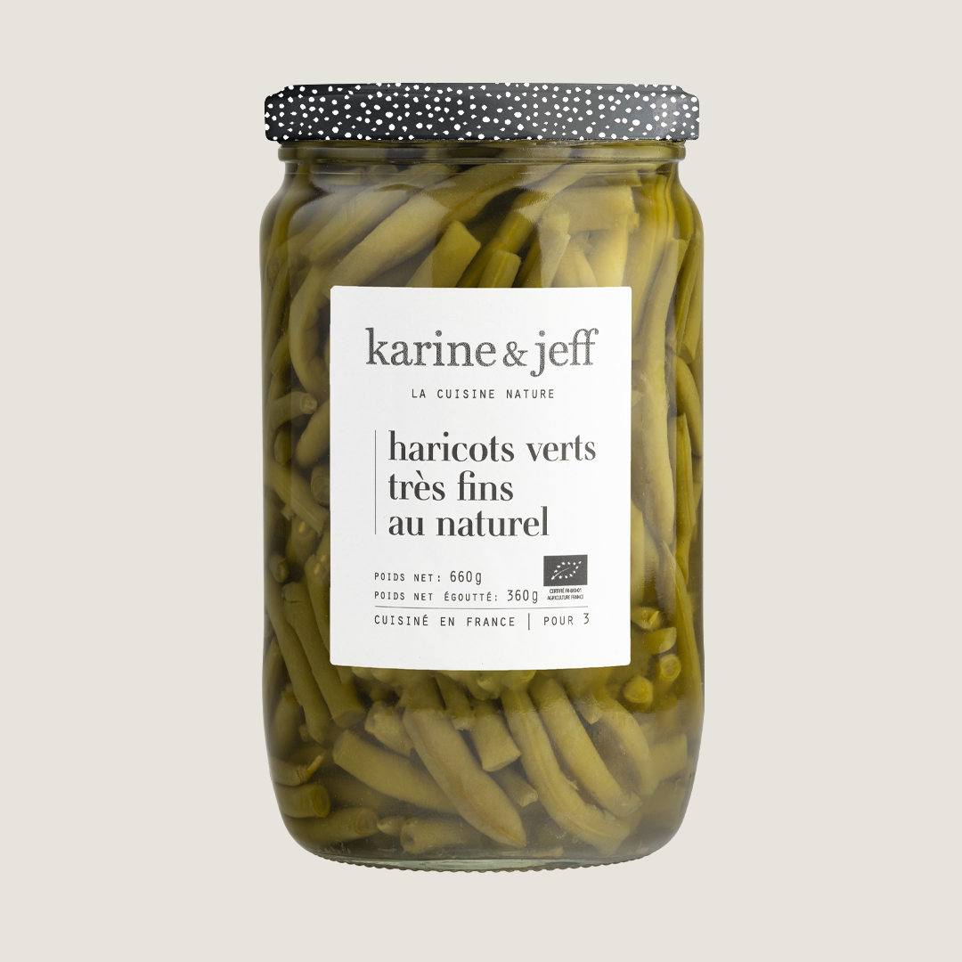 Haricots verts très fins au naturel