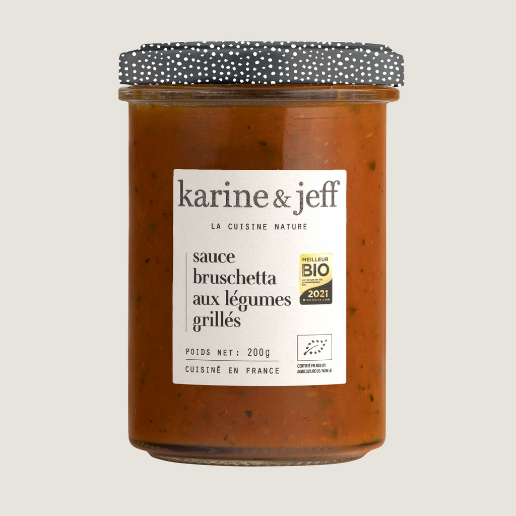 Sauce bruschetta aux légumes grillés