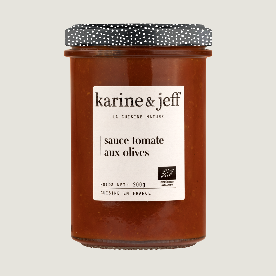 Sauce tomate aux olives