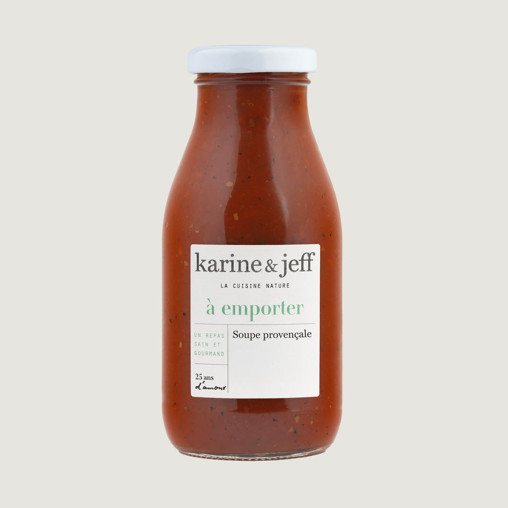 Soupe Provençale 1/4L, recette bio Karine & Jeff